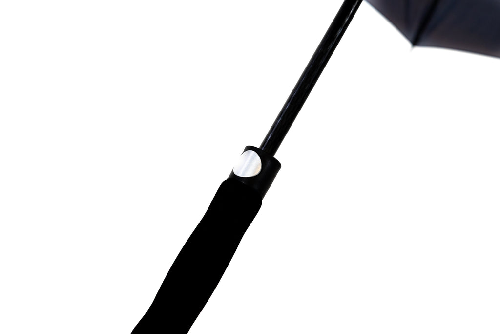 VIK Golfparaply svart med VIK logga stor-2