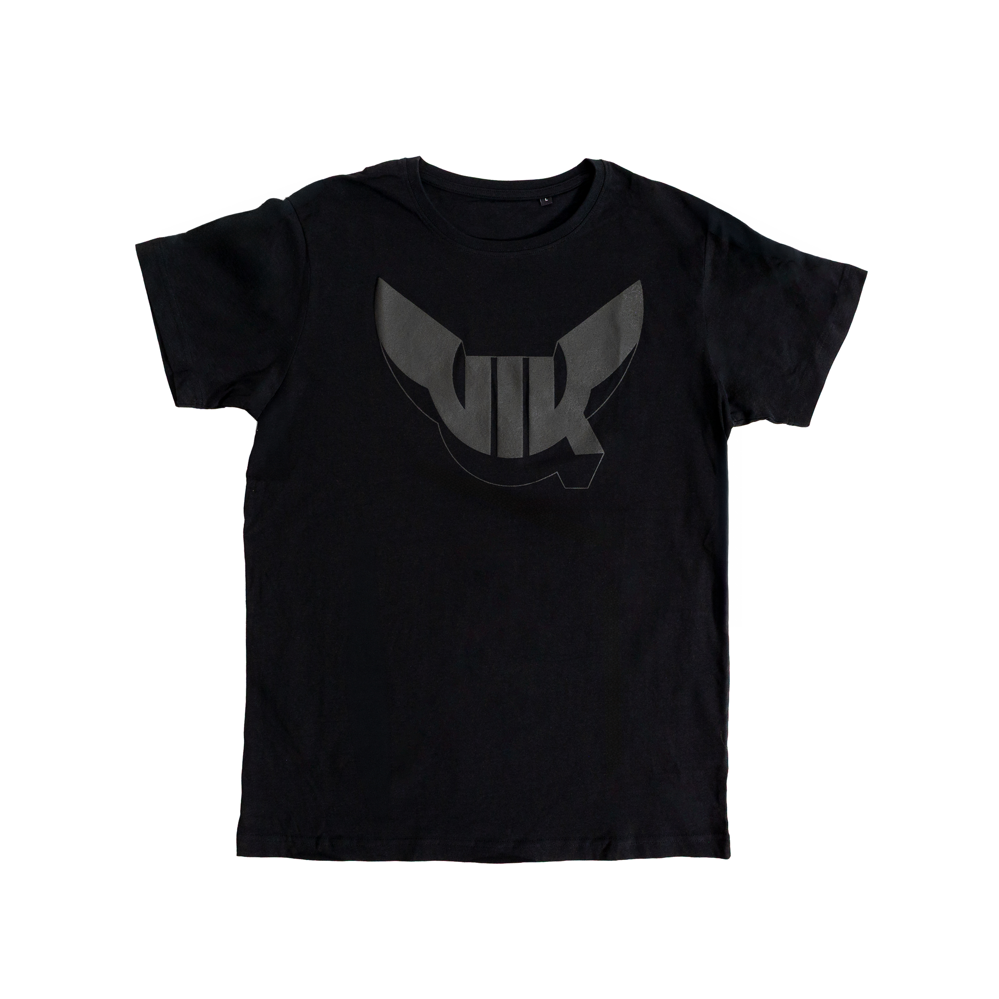 T-shirt ton i ton vuxen, Svart