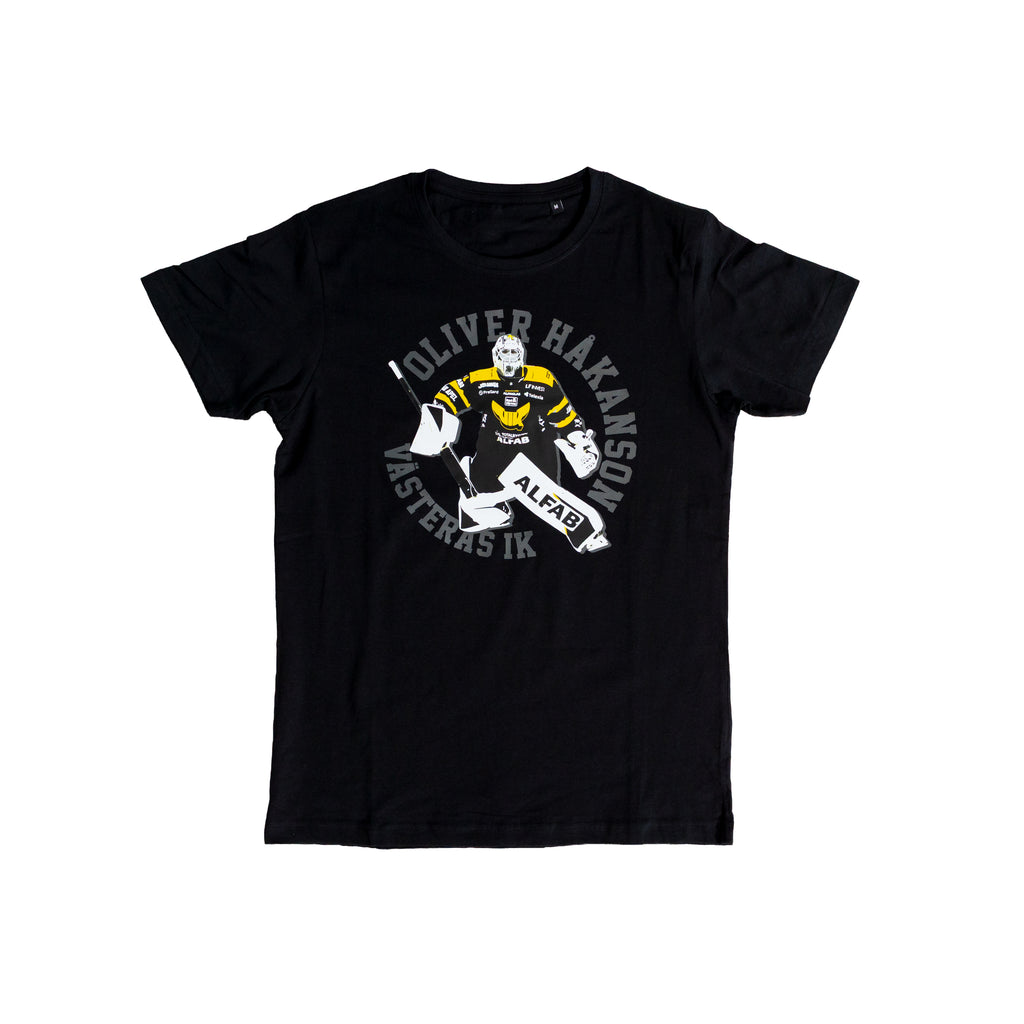 T-shirt Oliver Håkanson, Svart