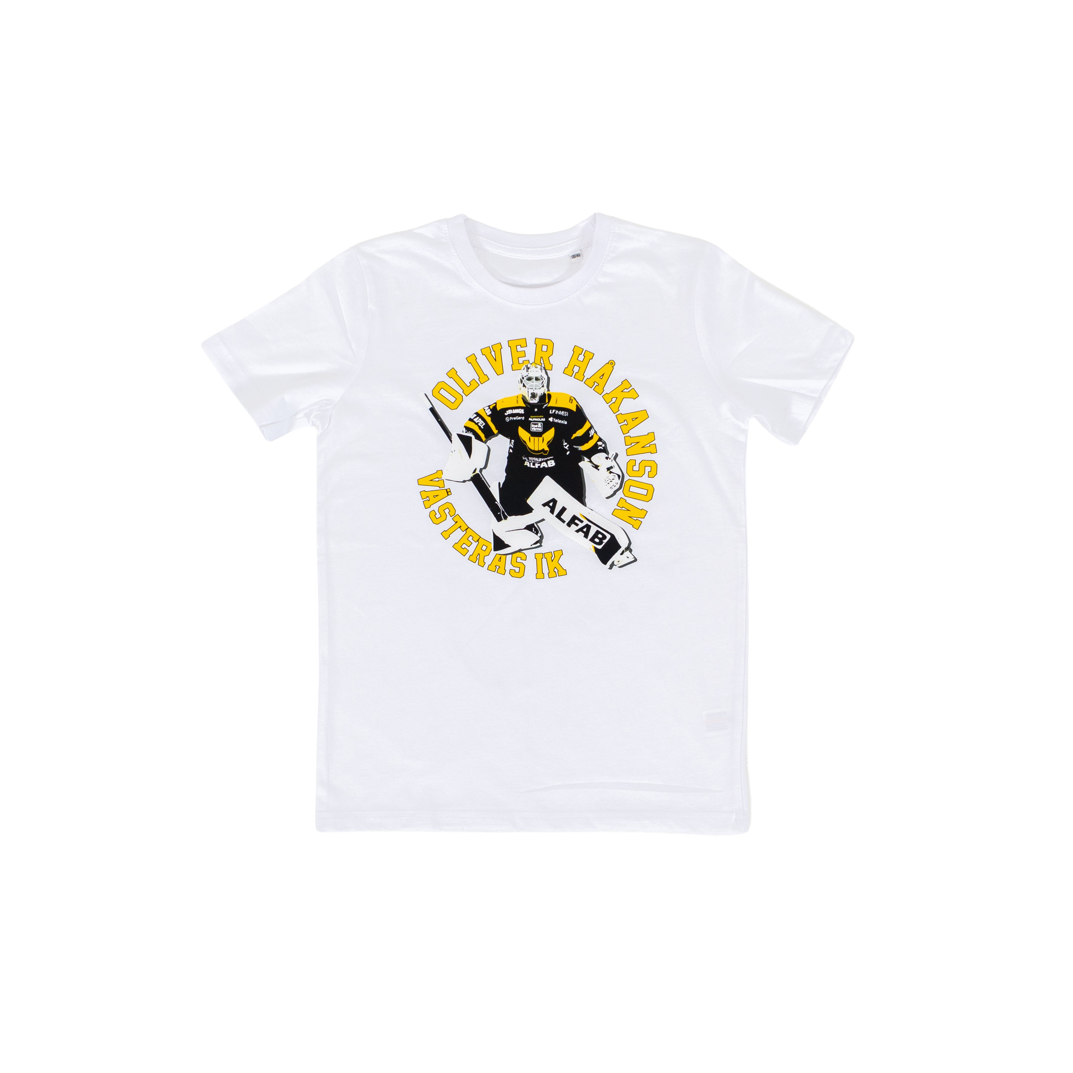 T-shirt spelarbild barn, Vit