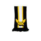 Halsduk svart/gul/vit-1