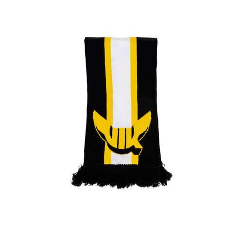 Halsduk svart/gul/vit-1